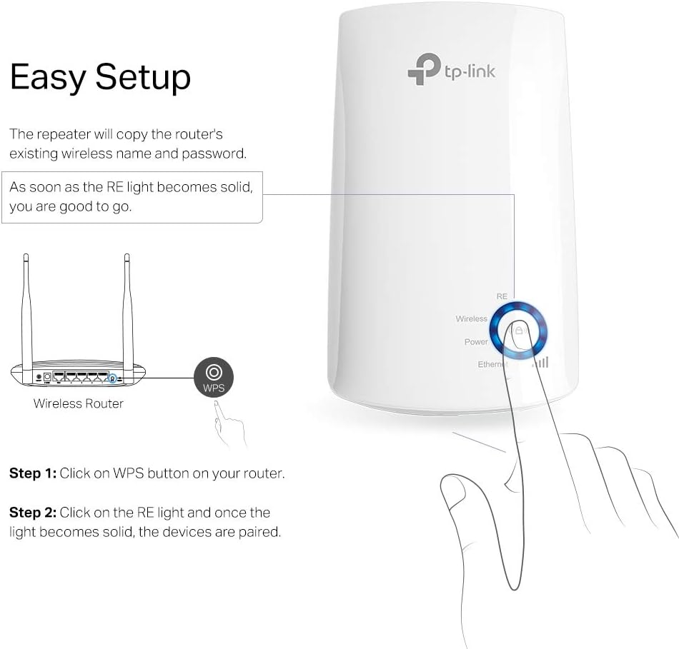 TP-Link 300MBPS Universal WiFi Range Extender,TL-WA850RE