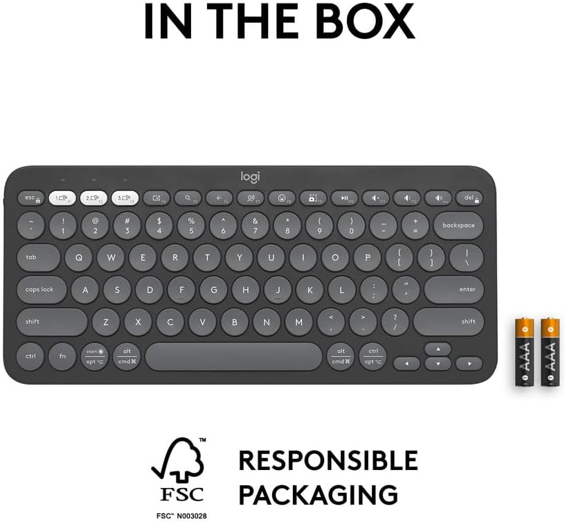 Logitech K380S Keyboard — Graphite