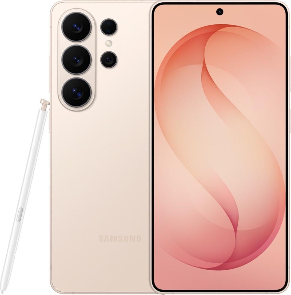 Samsung Galaxy S26 Ultra,1TB Storage, AI Phone, 16GB RAM, Customized AP, Built-in Privacy Display, Photo Assist, 200MP Camera, 5000mAh Battery - International Version) (Pink Gold)