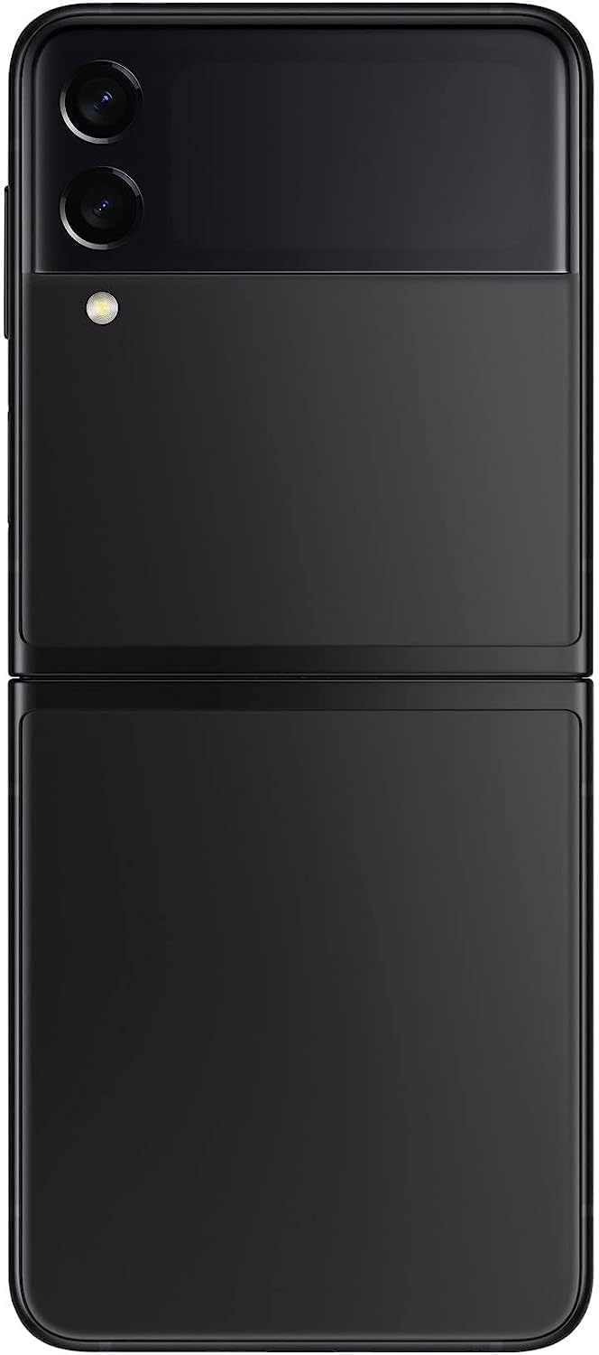 Samsung Galaxy Z Flip3 5G 128GB + 8GB RAM (Single SIM) Phantom Black (International Version) (Renewed)