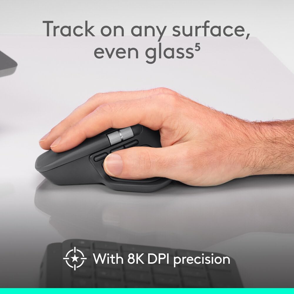 Logitech MX Master 4 Wireless Mouse — Graphite