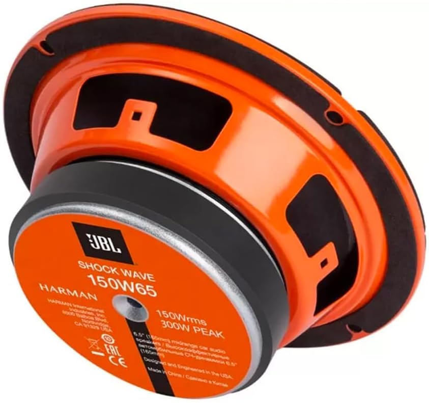 JBL Shock Wave 150W65 6.5-Inch Midrange Car Speakers
