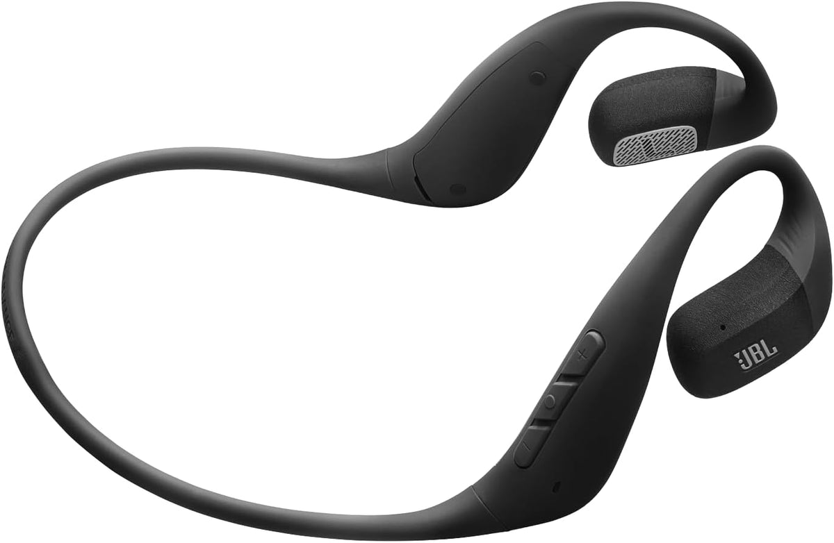 JBL Endurance Pace Open-Ear Sports Headphones — Black/Grey