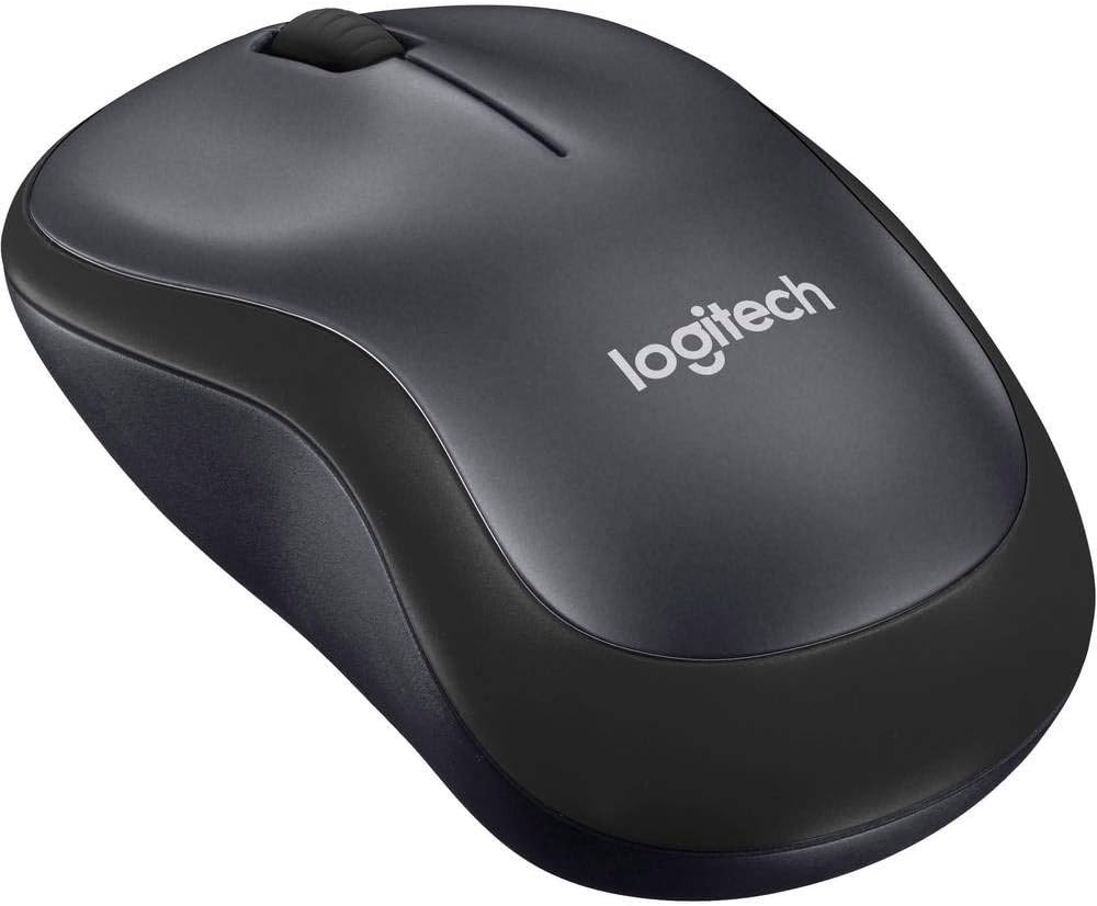 Logitech B220 Silent Wireless Mouse — Grey
