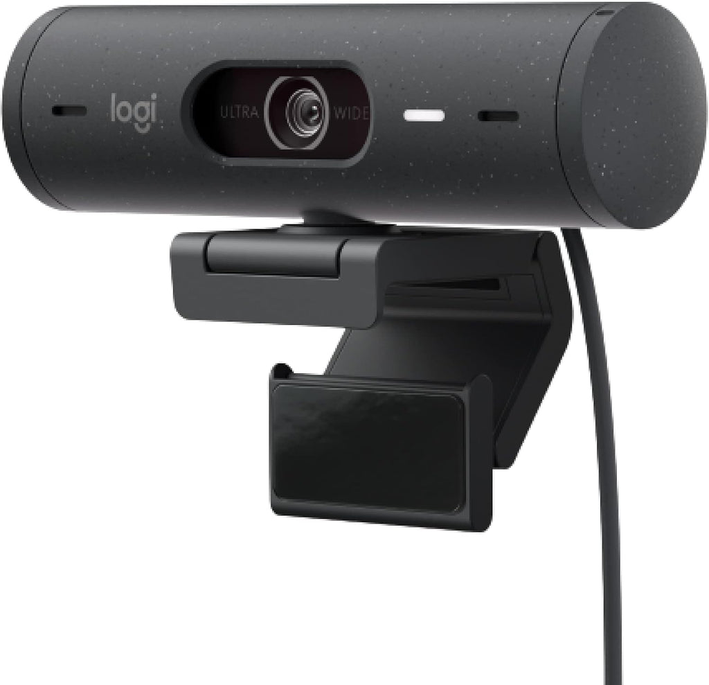 Logitech BRIO 500 Webcam — Graphite