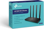 TP Link AC1900 Smart WiFi Router Archer C80 High Speed MU MIMO Wireless Router, Dual Band, Gigabit Beamforming, Smart Connect, Parental Controls, Black