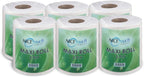 Nice Touch 2-Ply Kitchen Paper Towel Tissue Rolls, 775 Sheets per Roll, 6 Maxi Rolls, 650g Each, Diamond Embossed, High Absorbency & Ultra-Soft Texture — front product image