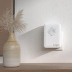 Tapo H100 Smart Hub with Chime, Works with Tapo Doorbell Camera, Smart Switch, Button and Sensor,Whole-Home Coverage,Connect Up to 64 Devices,19 Ringtones,Energy-Efficient, Quick and Easy Setup