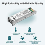 TP-Link MiniGBIC Module, IEEE 802.3z, CSMA/CD, TCP/IP, 1310nm Wave Length, 3.3V Power Supply, 9/125 um Single-mode (SM311LS)