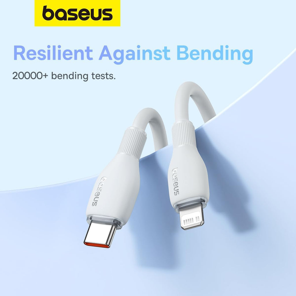 Baseus Pudding USB-C to Lightning Cable 20W — 1.2m — White