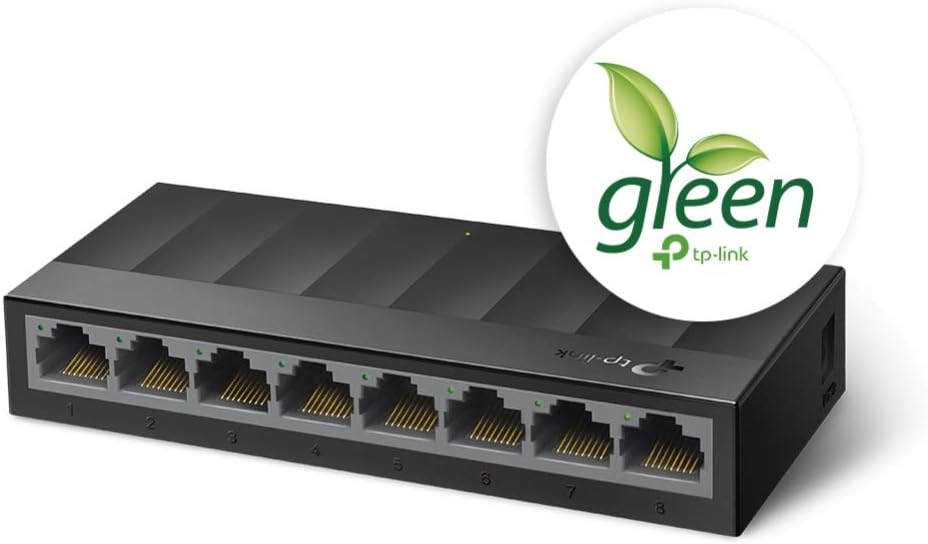 TPLink 8Port 101001000Mbps Desktop Network Switch