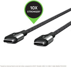 Belkin 1.2 M Mixit Duratek Usb-C Cable Built With Dupont Kevlar - Black, F2Cu050Bt04, 4 Feet