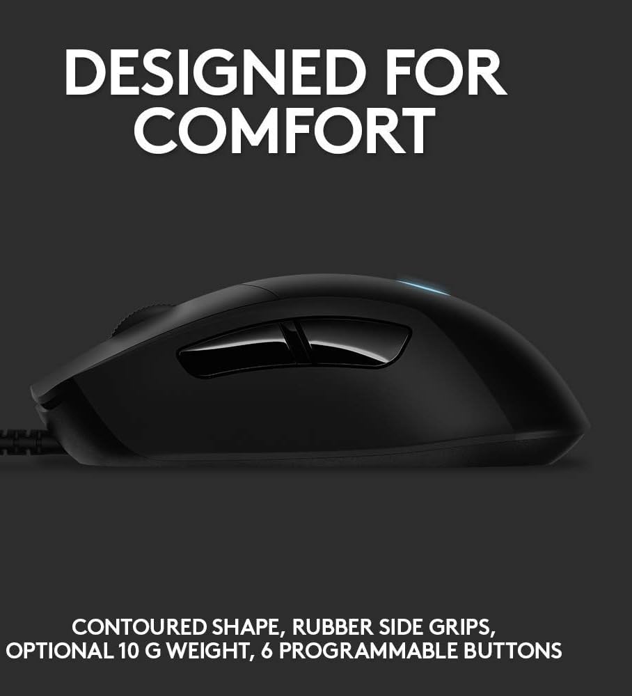 Logitech G403 HERO Gaming Mouse — Black