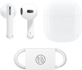 Baseus Bowie WX5 True Wireless Earbuds, 4-Mic Noise-Canceling Earphones with Bluetooth V5.3, 3D Spatial Audio Wireless Headphones, 30H Playback (White) — White