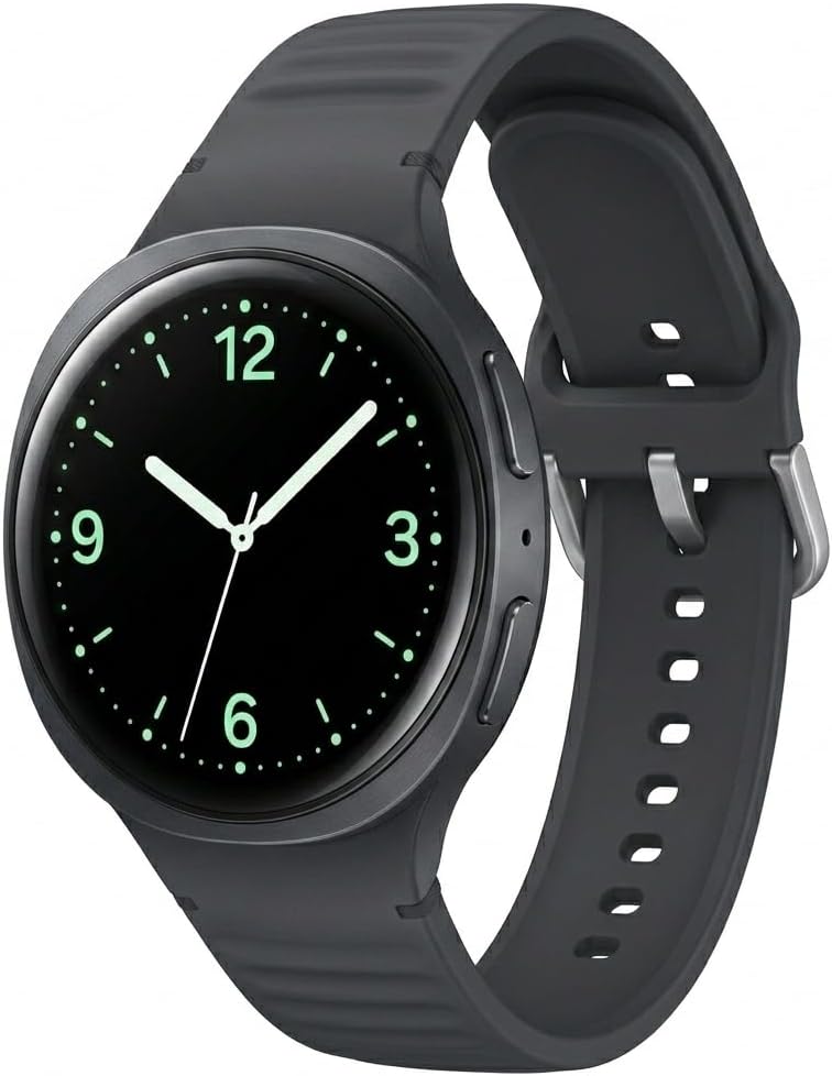 Samsung Galaxy Watch8 Graphite, Bluetooth, 40mm Smartwatch, Everyday Health Coach, Cushion Design, Dynamic Lug System, 3nm Processor, Sleep Coaching, Running Coach (UAE Version)