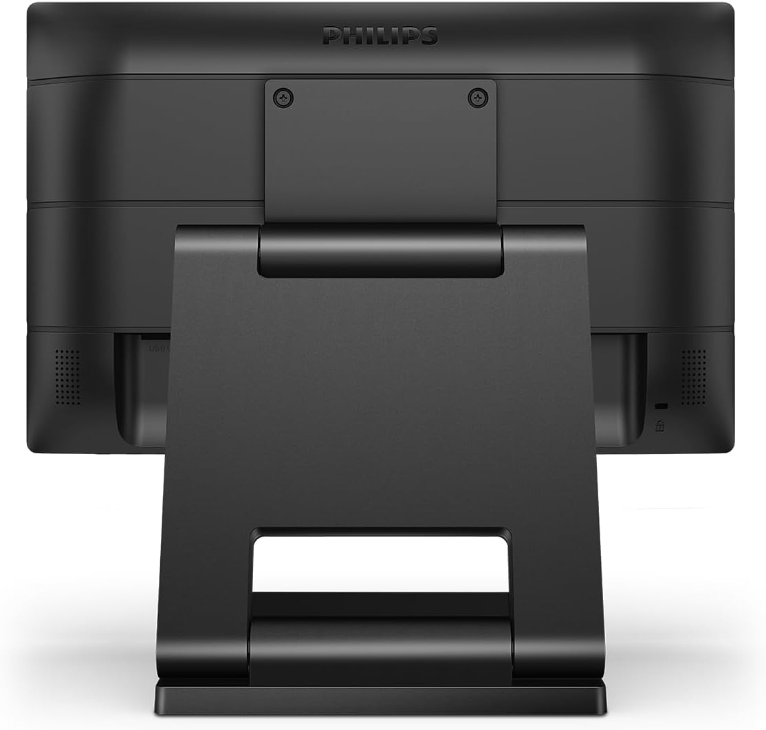 Philips 162B9T - 16 HD inch Touch Monitor, 60Hz, 4ms, TN, Speakers, Height Adjust (1366 x 768, 220 cd/m² HDMI/DVI/VGA/DP/USB 3.1) — Black
