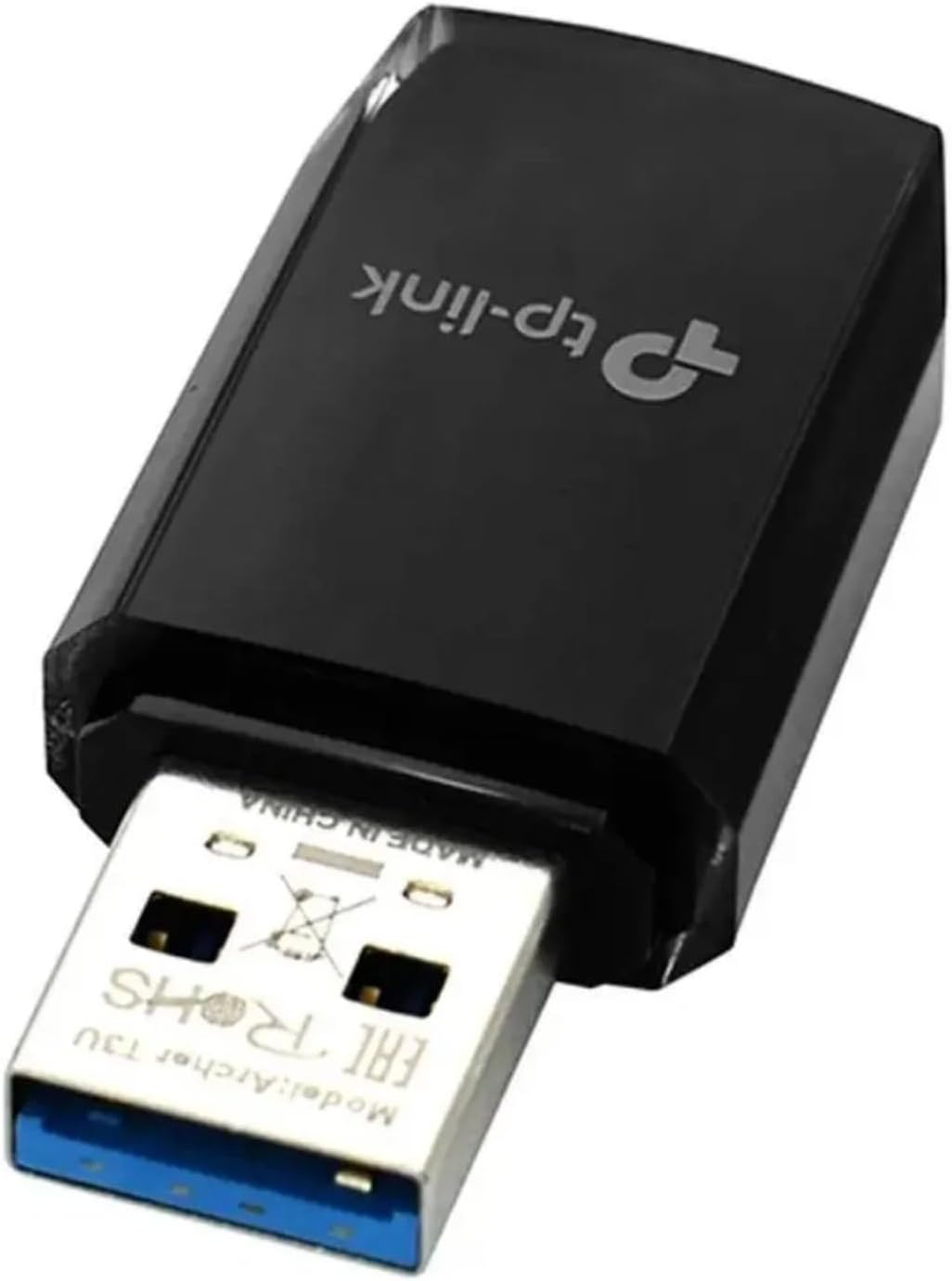 TP-Link AC1300 USB WiFi Adapter(Archer T3U)- 2.4G/5G Dual Band Wireless Network Adapter for PC Desktop, MU-MIMO WiFi Dongle, USB 3.0, Supports Windows 11, 10, 8.1, 8, 7, XP/Mac OS X 10.9-10.14