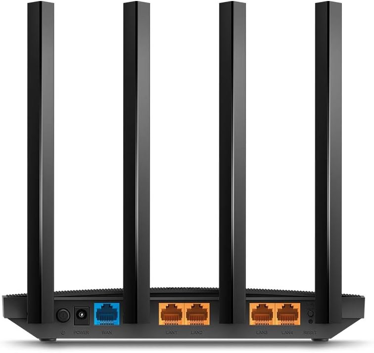 TP Link AC1900 Smart WiFi Router Archer C80 High Speed MU MIMO Wireless Router, Dual Band, Gigabit Beamforming, Smart Connect, Parental Controls, Black