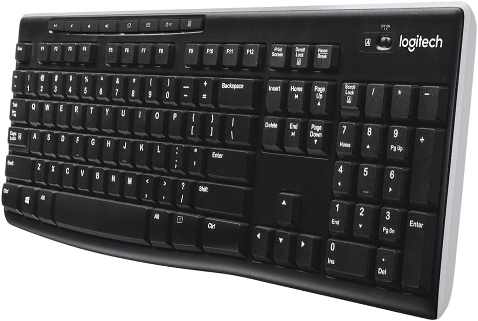 Logitech K270 Keyboard — Black