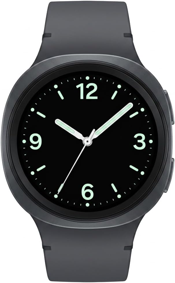 Samsung Galaxy Watch8 Graphite, Bluetooth, 40mm Smartwatch, Everyday Health Coach, Cushion Design, Dynamic Lug System, 3nm Processor, Sleep Coaching, Running Coach (UAE Version)