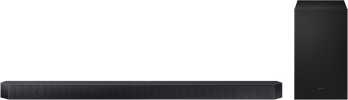 Samsung Q-Series Soundbar HW-Q600H 3.1.2ch Subwoofer, Wireless Dolby Atmos, Q-Symphony, Adaptive Sound, Wireless TV connection, HW-Q600H/ZN (2026 - UAE Version)