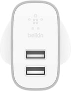 Belkin BOOST CHARGE 24W 2-Port USB-A Home Charger