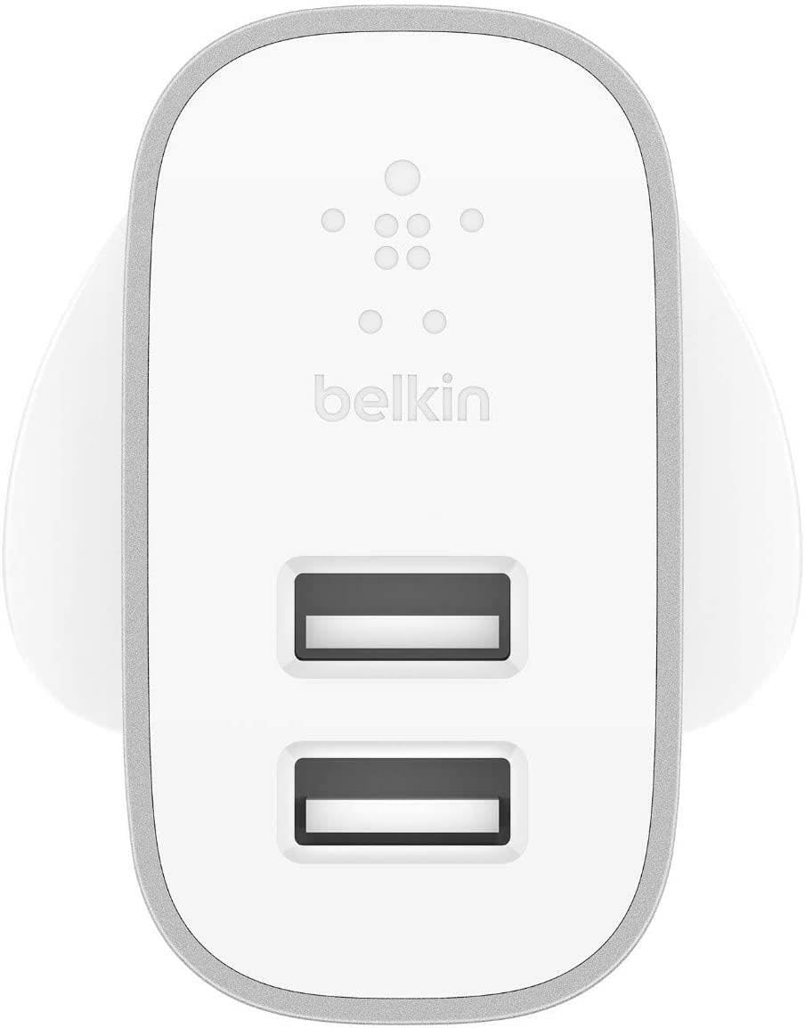 Belkin BOOST CHARGE 24W 2-Port USB-A Home Charger