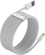 Baseus Simple Wisdom Series PD 2.4A USB To Lightning Cable 2Pack 4.9ft iPhone Charger High-Speed Data Cable — 4.9 Feet