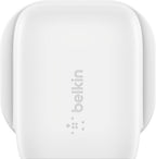 Belkin 20W USB-C Power Delivery Fast Wall Charger With Lightning Cable, Certified PD 3.1 PPS and Travel Sized Design for iPhone 14, Pro, Max, Mini, iPad, Galaxy, Pixel and More
