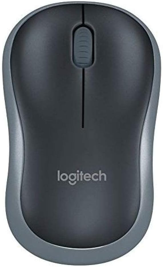Logitech M185 Wireless Mouse — Grey