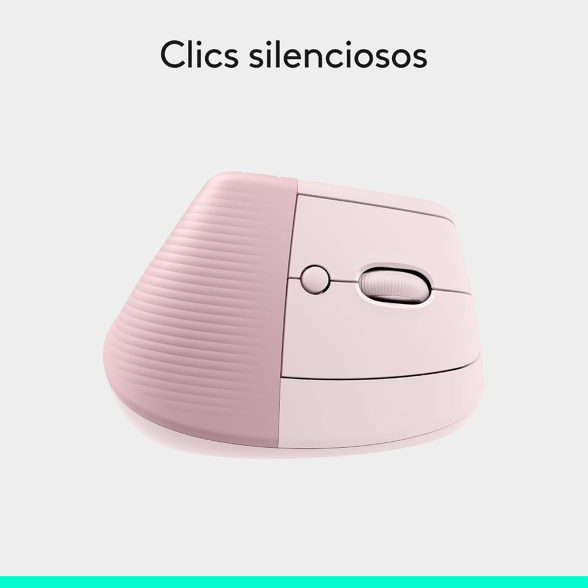 Logitech Lift Vertical Wireless Mouse — Rose