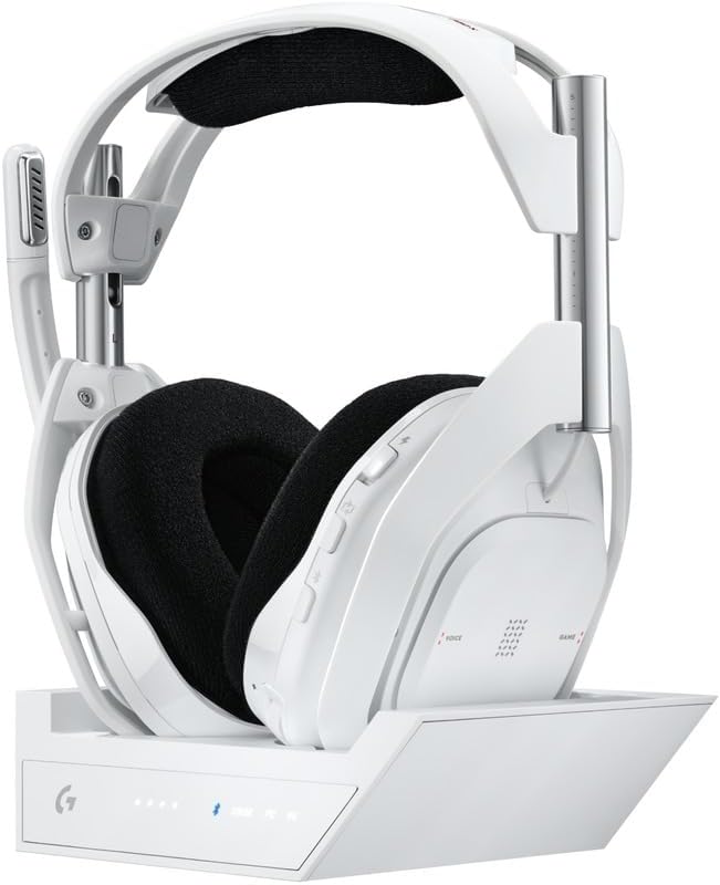 Logitech G ASTRO A50 X Gaming Headset — White