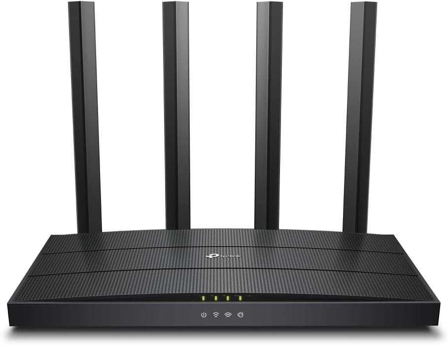 TP-Link AX1500 Wi-Fi 6, Dual Band Gigabit Router – Next-Gen upto 1.5 Gbps Speed| OFDMA and MU-MIMO, Beamforming for Enhanced Coverage, Increased Battery Life with Target Wake Time(Archer AX12)