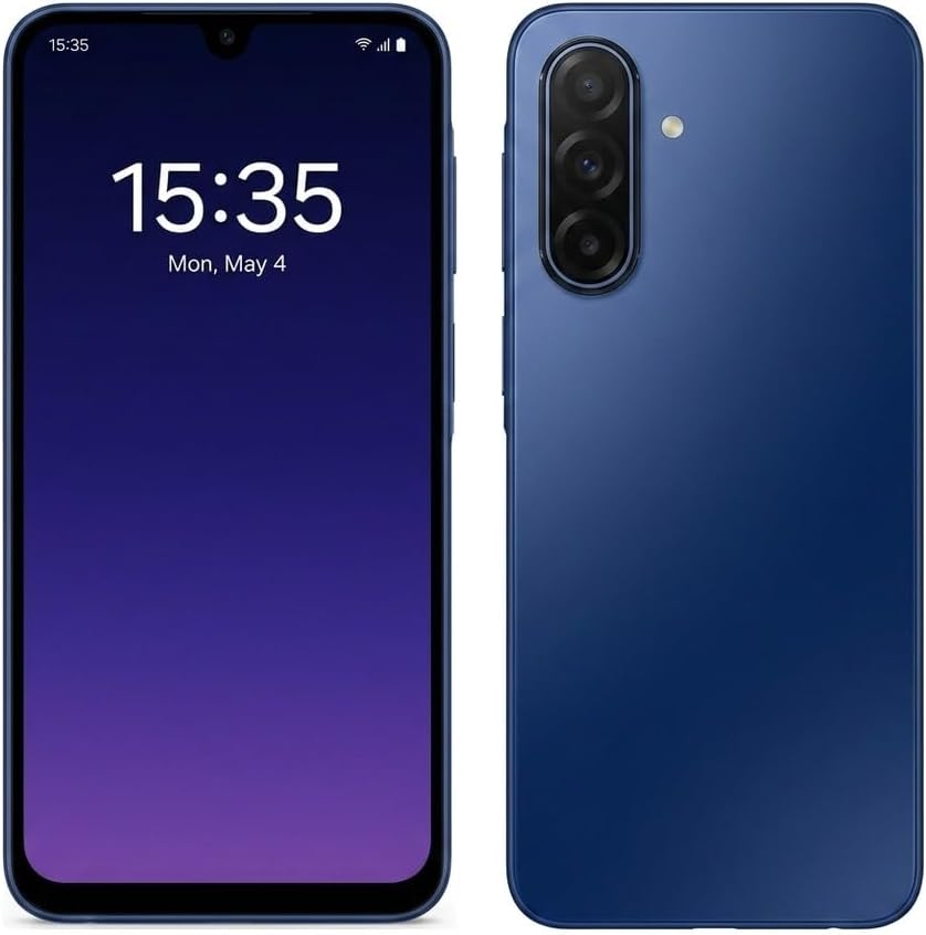 Samsung Galaxy A17 5G Blue (8 GB RAM / 256 GB Storage) Android Smartphone | 6x OS Upgrades, Large Display, 50MP OIS Camera | International Version