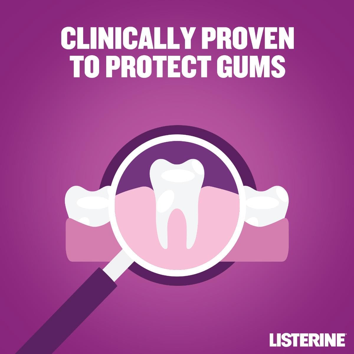 Listerine Total Care Teeth Protect Mouthwash, Smooth Mint, 250 ml — additional product view 5
