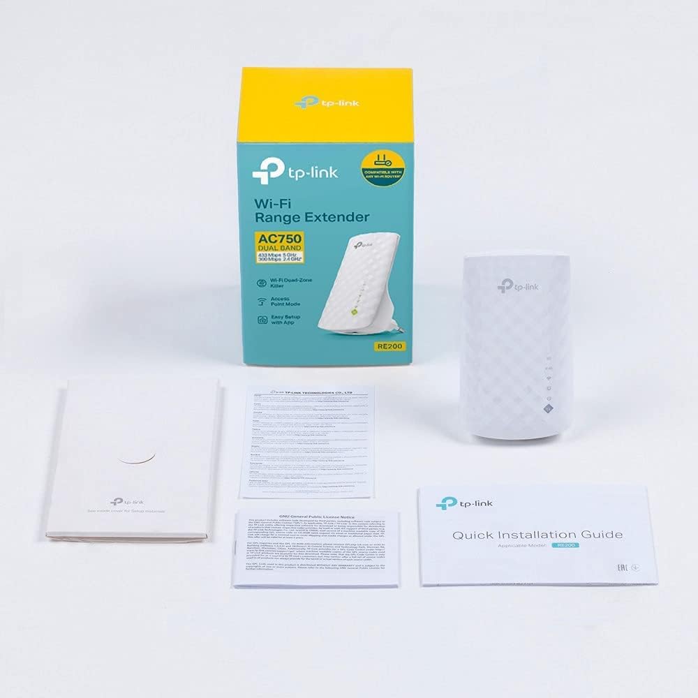 TP-Link RE200 AC750 Wi-Fi router Range Extender