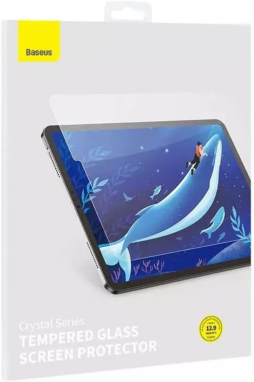 Baseus Crystal Tempered Glass Screen Protector for iPad Pro 12.9-inch — Clear