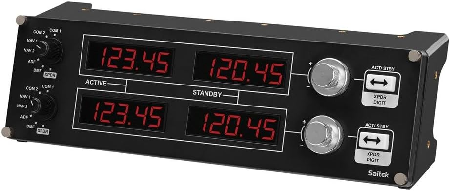 Logitech G Flight Radio Panel — Black