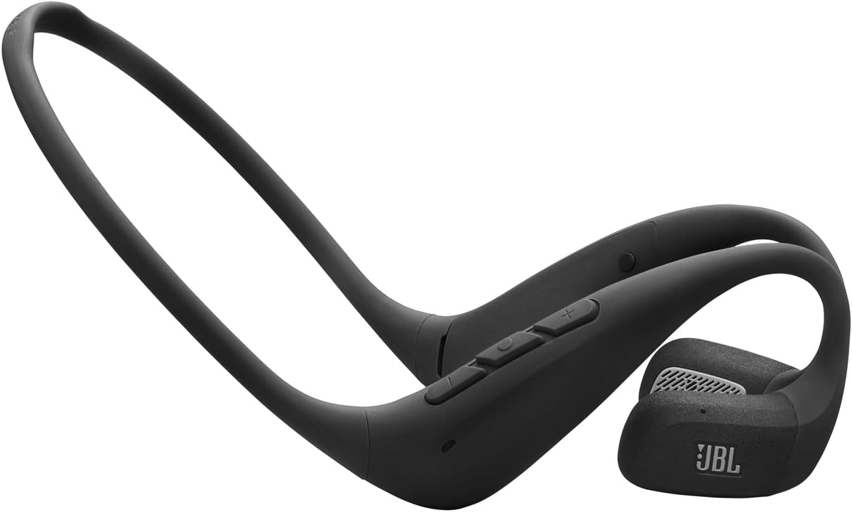 JBL Endurance Pace Open-Ear Sports Headphones — Black/Grey