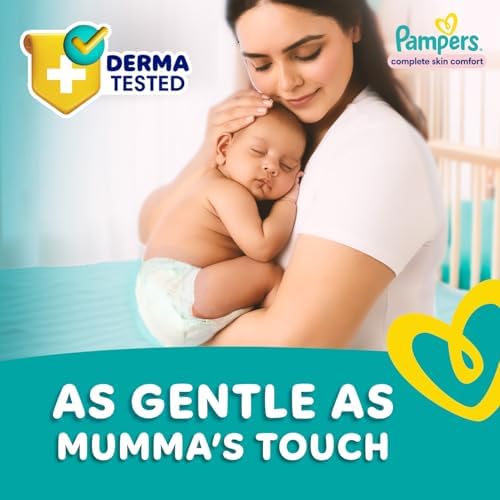 Pampers New Diapers Pants with Aloe Vera, Medium (76 Count)