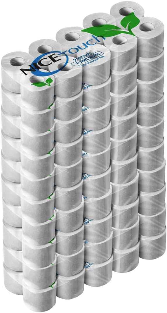 Nice Touch 2-Ply Embossed Toilet Paper Rolls — front product image