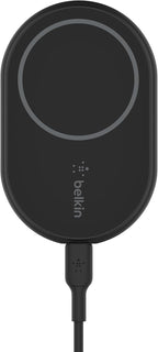 Belkin BoostCharge Wireless Charger, Magnetic Car Charger, Phone Mount Holder Compatible with MagSafe Enabled iPhone 16, 15, 14, 13, 12, Mini, Plus, Pro, Pro Max and More (Cable and Charger Included)