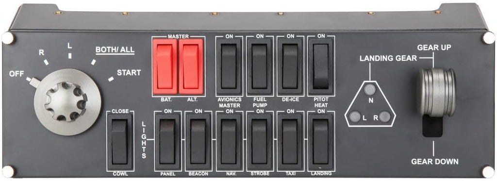 Logitech G Flight Switch Panel — Black