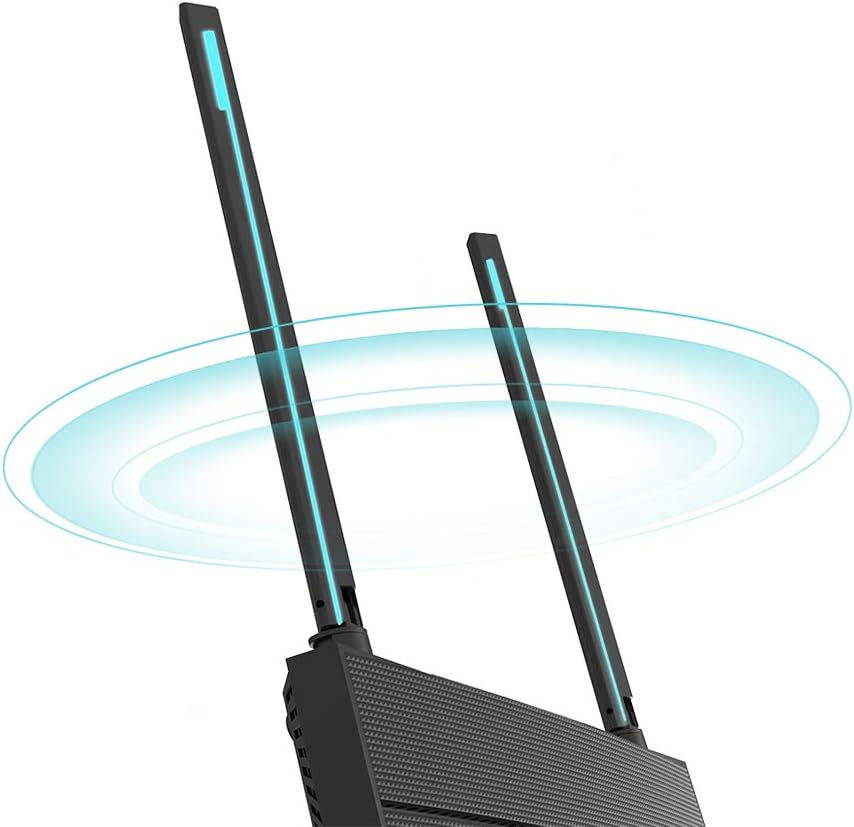 TP-Link Archer VR400-AC1200 Wireless Gigabit VDSL/ADSL Modem Router, Black