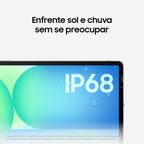 Samsung Galaxy Tab S10 FE+ w/S-Pen | 128GB, 8GB RAM, Wi-Fi Only | 13.1" LCD, WiFi 6E Android 15 Tablet, 4K Camera, Silver- International Version