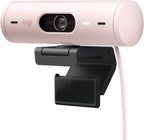 Logitech BRIO 500 Webcam — Rose