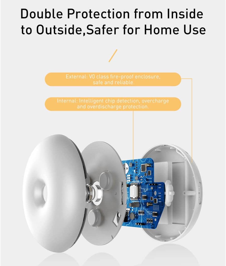 Baseus CW-YMS Light Garden Series Intelligent Induction Nightlight Motion Induct — White