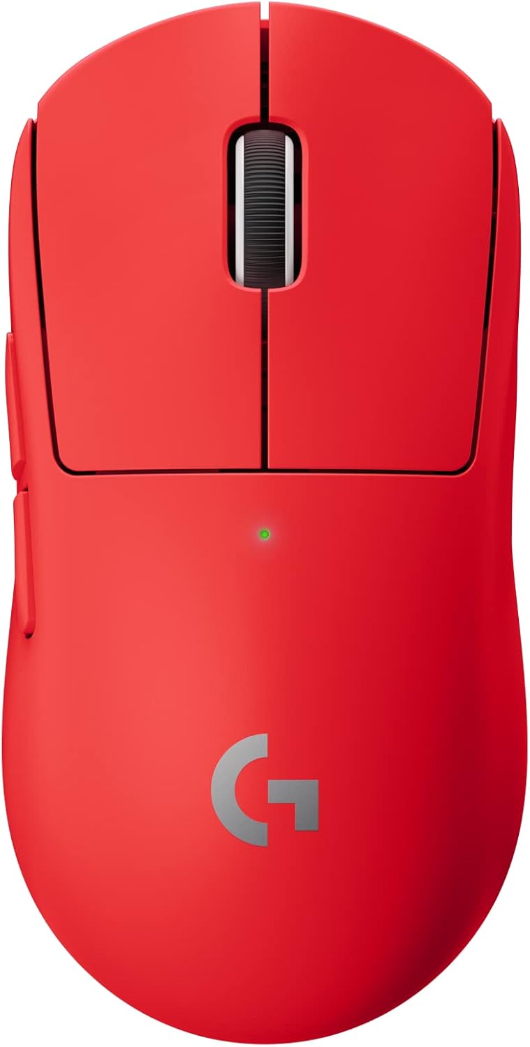 Logitech G PRO X SUPERLIGHT Gaming Mouse — Red
