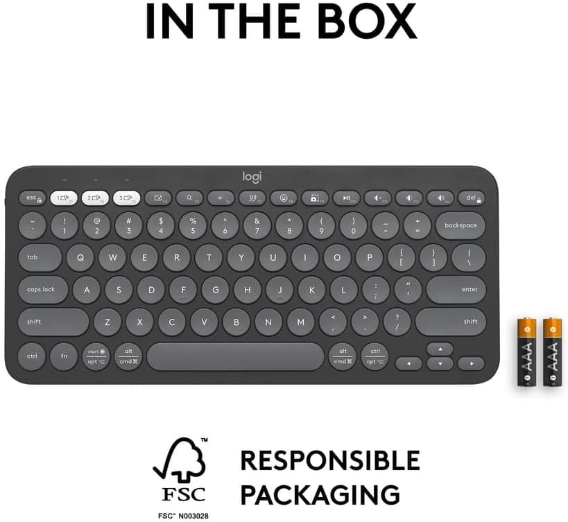 Logitech K380S Keyboard — Graphite
