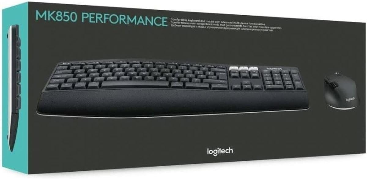 Logitech MK850 Keyboard and Mouse Combo — Black